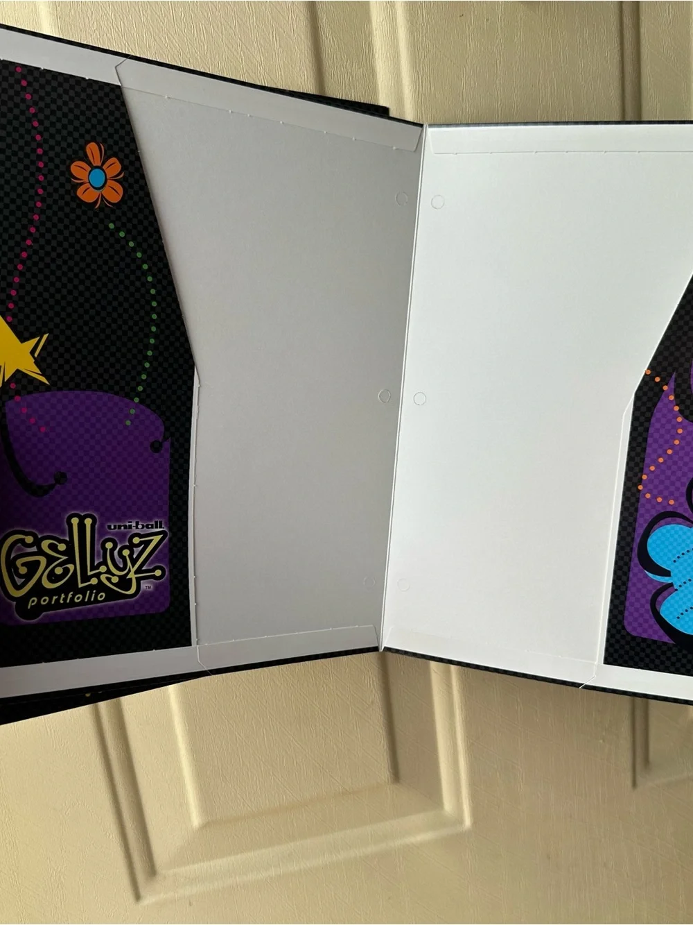 Gellyz Purple Decorative Portfolio (Set of 2)